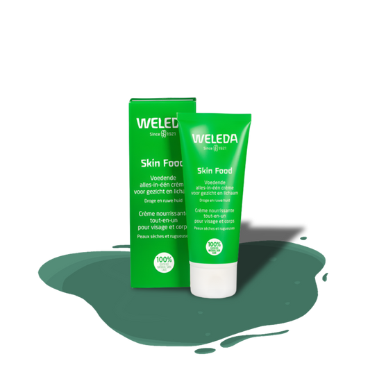 Certified natural Weleda Skin Food cream – rich, hydrating skincare for all skin types with ethical sourcing.